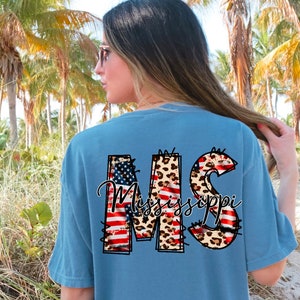 Patriotic Mississippi  Png Sublimation Design, State Png, Mississippi Png, 4th of July Png, Mississippi State Png, Png Downloads
