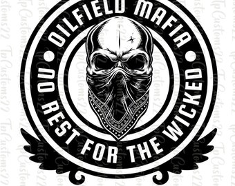 Oilfield Mafia PNG, Roughneck PNG, Trabajador de yacimientos petrolíferos png, SVG, sublimación, diseño digital, sublimación de plataforma petrolera, hacer efectivo en yacimientos petrolíferos png