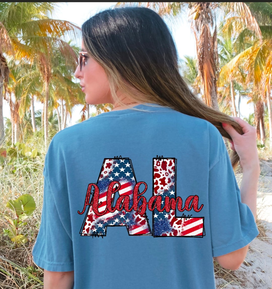 Patriotic Alabama Png Sublimation Design, Alabama Png, 4th of July Png ...