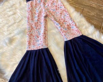 Kids Bell Bottoms, Toddler Bell Bottoms, Kids Bells