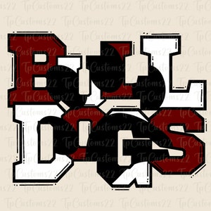 Bulldogs Maroon PNG, Football Png, Maroon Bulldogs, Football Shirt, Team Spirit, Sublimation, Bulldogs png, Checkered png