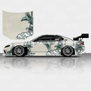 Koi Street Drift Livery Design - Car Wrap, Motorsport Livery, Drift Livery Design Digital File