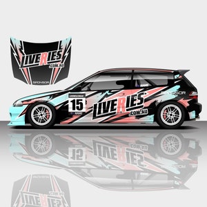 Cookie Circuit King Circuit Livery Design - Car Wrap, Motorsport Livery, Drift Livery Design Digital File