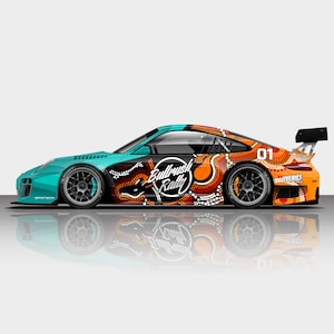 LIMITED EDITION Bullrush Rally Circuit Livery Design - Car Wrap, Motorsport Livery, Drift Livery Design Digital File