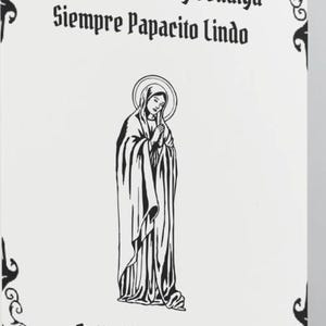 Feliz Dia Del Padre Printable Card, Father's Day Spanish Printable Card, Dios me lo Cuide y Bendiga Siempre Papacito Lindo