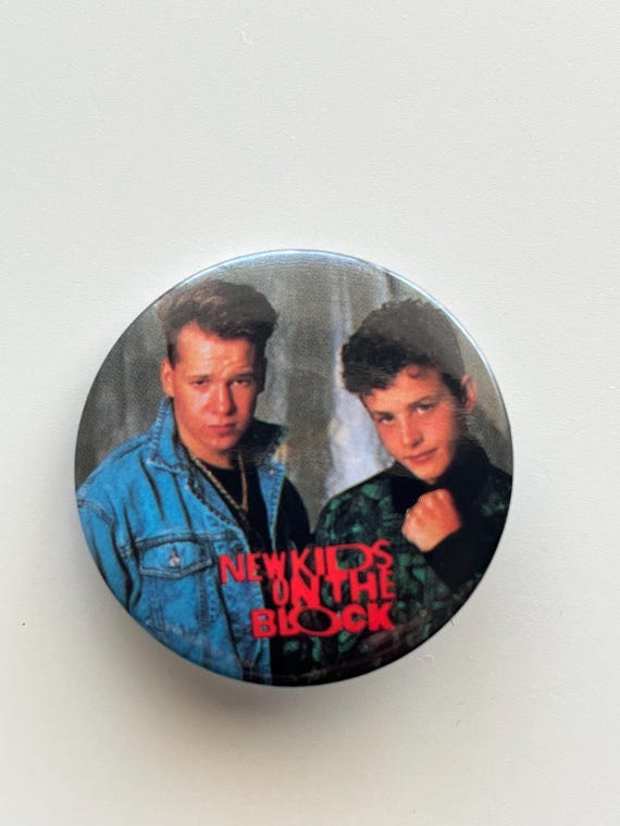 Vintage NKOTB Buttons: New Kids on the Block Pins - image 5