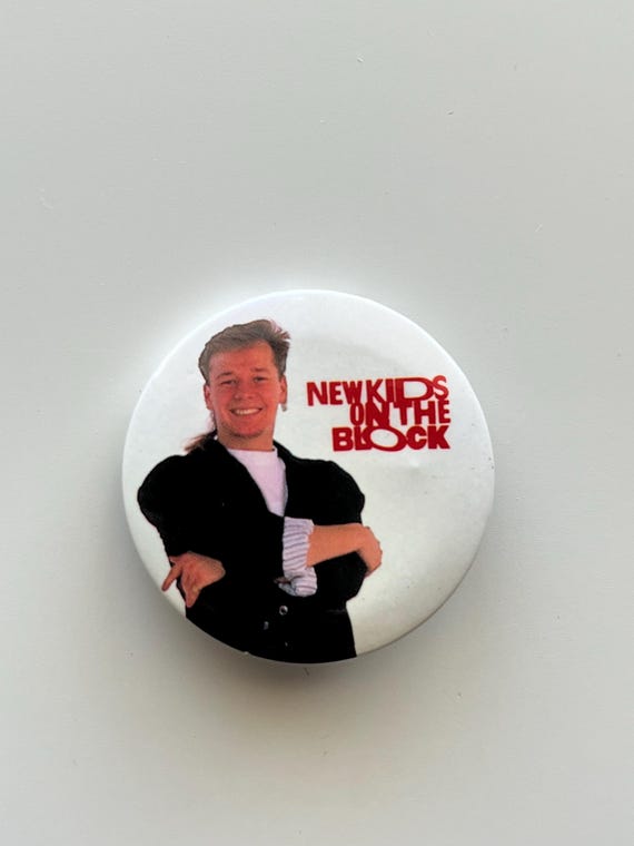 Vintage NKOTB Buttons: New Kids on the Block Pins - image 4