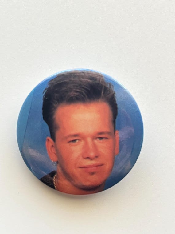 Vintage NKOTB Buttons: New Kids on the Block Pins - image 3