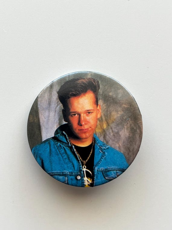 Vintage NKOTB Buttons: New Kids on the Block Pins - image 2