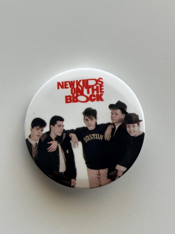 Vintage NKOTB Buttons: New Kids on the Block Pins - image 8