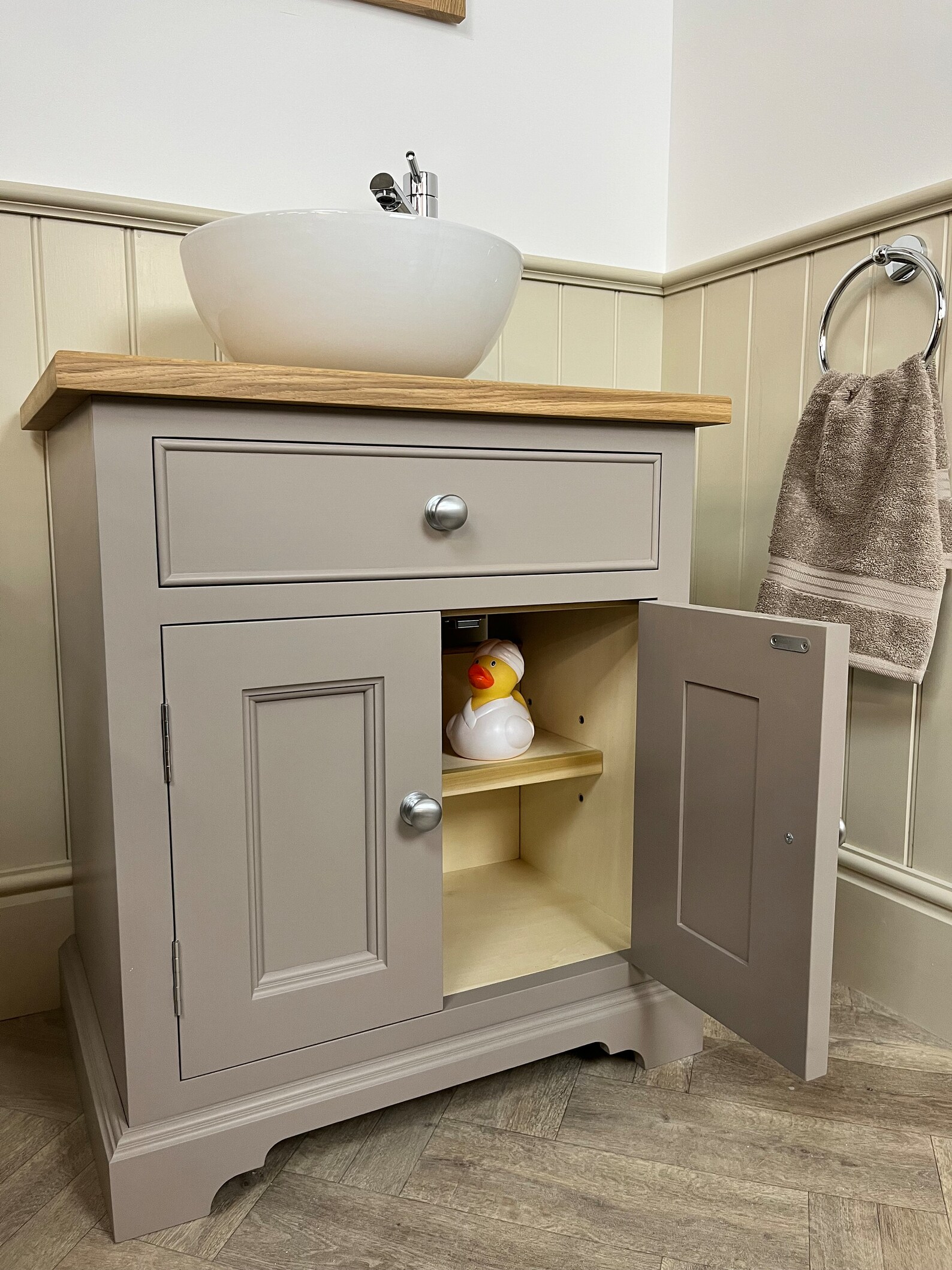 Traditional Bathroom Vanity Unit Sink Included Bathroom Sink Unit Wash ...