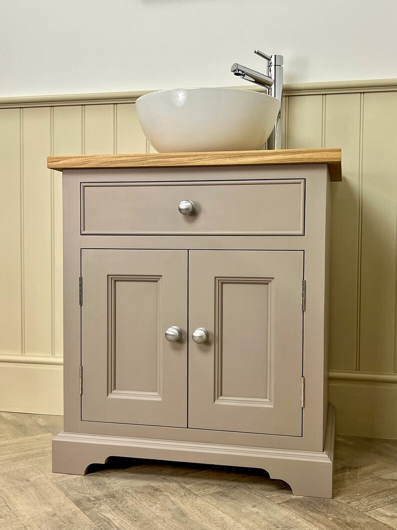 Traditional Bathroom Vanity Unit Sink Included Bathroom Etsy UK