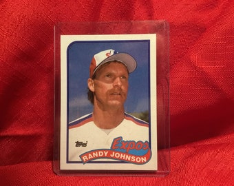 Vintage Randy Johnson rookie card