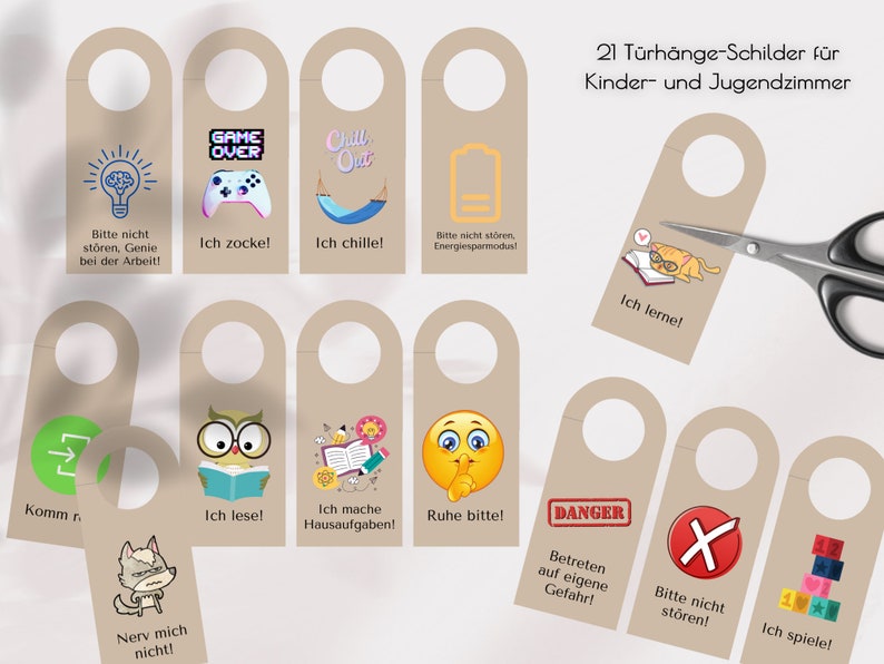 Lustige Türhängeschilder Für Das Kinderzimmer Einzigartige Etsy