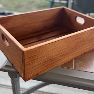 Wooden Cedar Crate - Use for gardening, wine, storage, etc.
