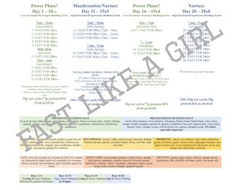 Fast Like A Girl By Chart, Fasting Chart For Women 28Day Cycle, Fasting Lifestyle Chart, Dr Mindy Pelz