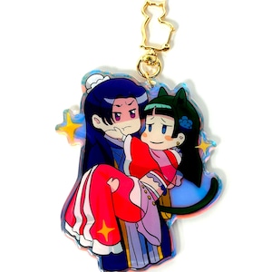 Jinshi and MaoMao -The Apothecary Diaries -Epoxy acrylic keychains