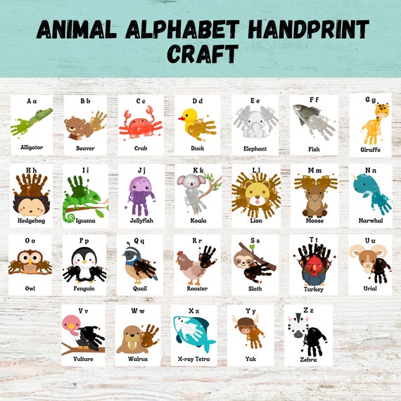 Instant Display Handprint Lettering Handprint Lettering