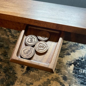 Magnetic Component holder for your Classic Hero Vaulted Game Table. Christmas Gifts, DND, Roleplaying, Dungeons and dragons