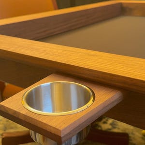 Magnetic Cup Holder for Classic Hero Vaulted Game Table – Custom Fit Available for Other Tables
