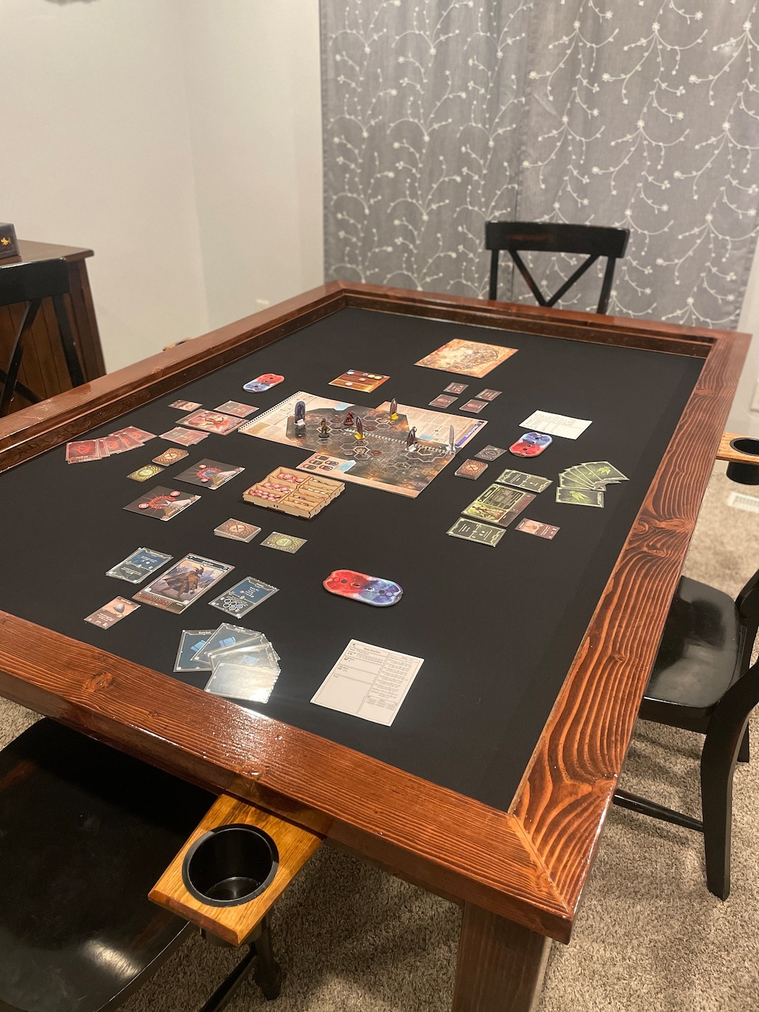 The Classic Hero. Vaulted Game Table. Custom Board and Card - Etsy