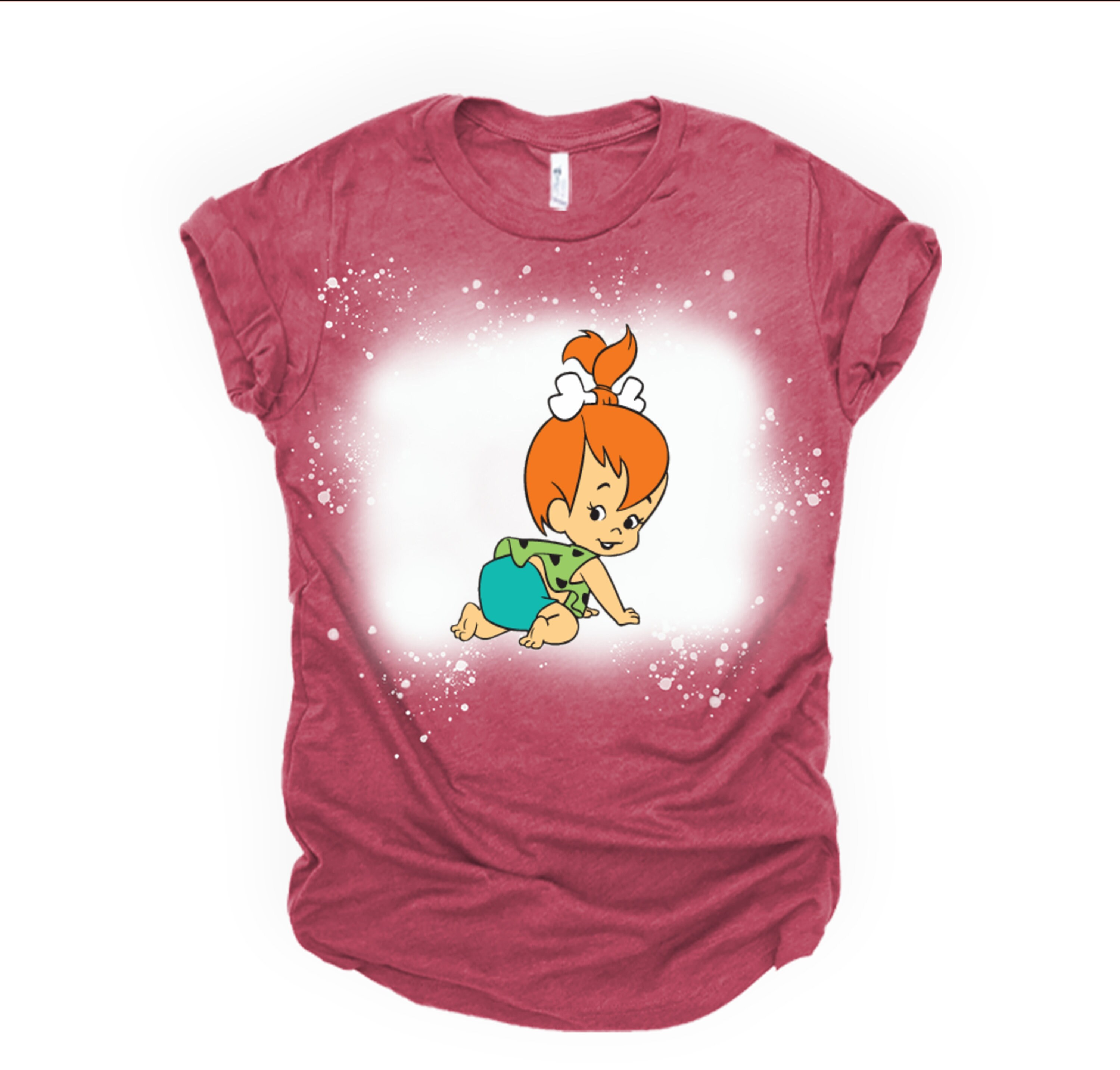 Pebbles Sublimation T Shirt the Flintstones Tshirt Etsy