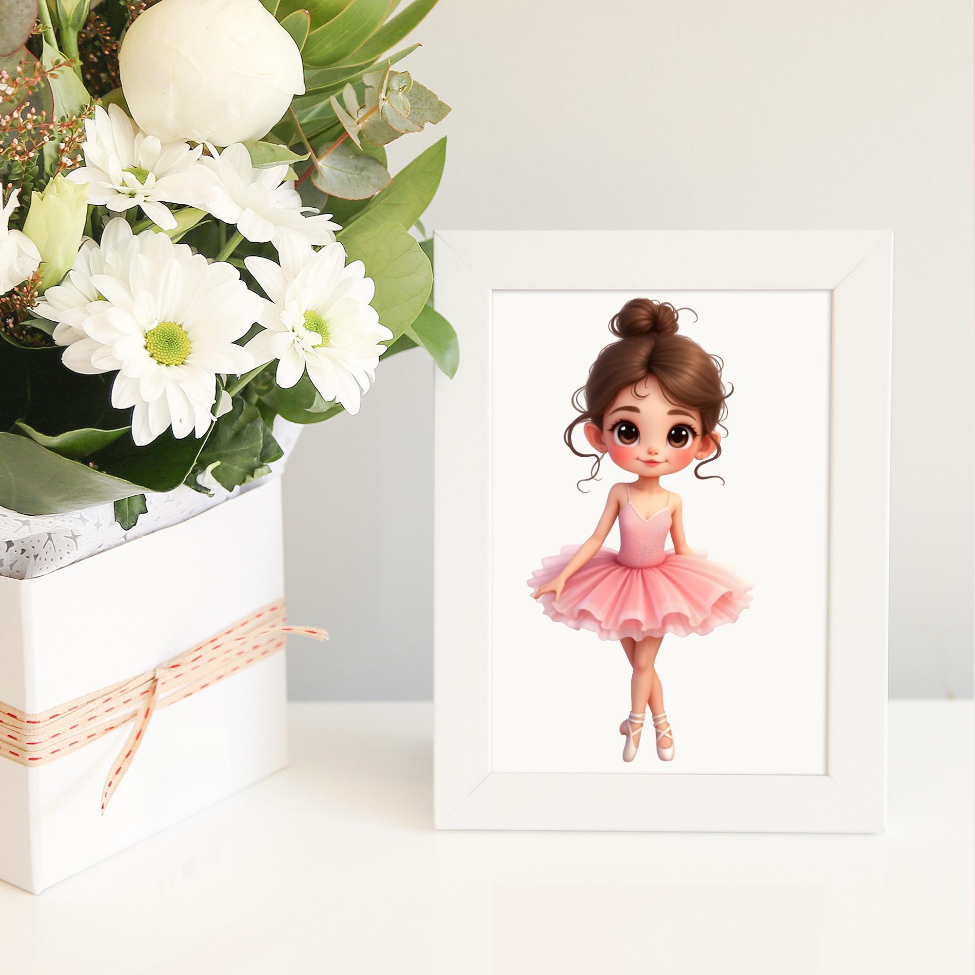 Little Ballerina: Watercolor Clipart - Etsy