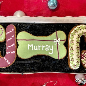 Personalized Christmas Dog Treats