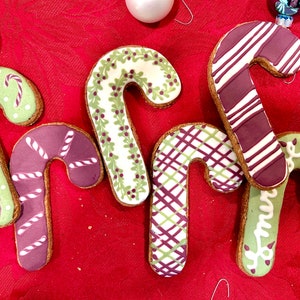 Christmas Candy Cane Dog Treats