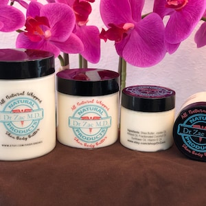 Experience the ultimate indulgence for your skin with our Whipped Shea Body Butter. Pure luxury in a jar; your skin deserves the very best.