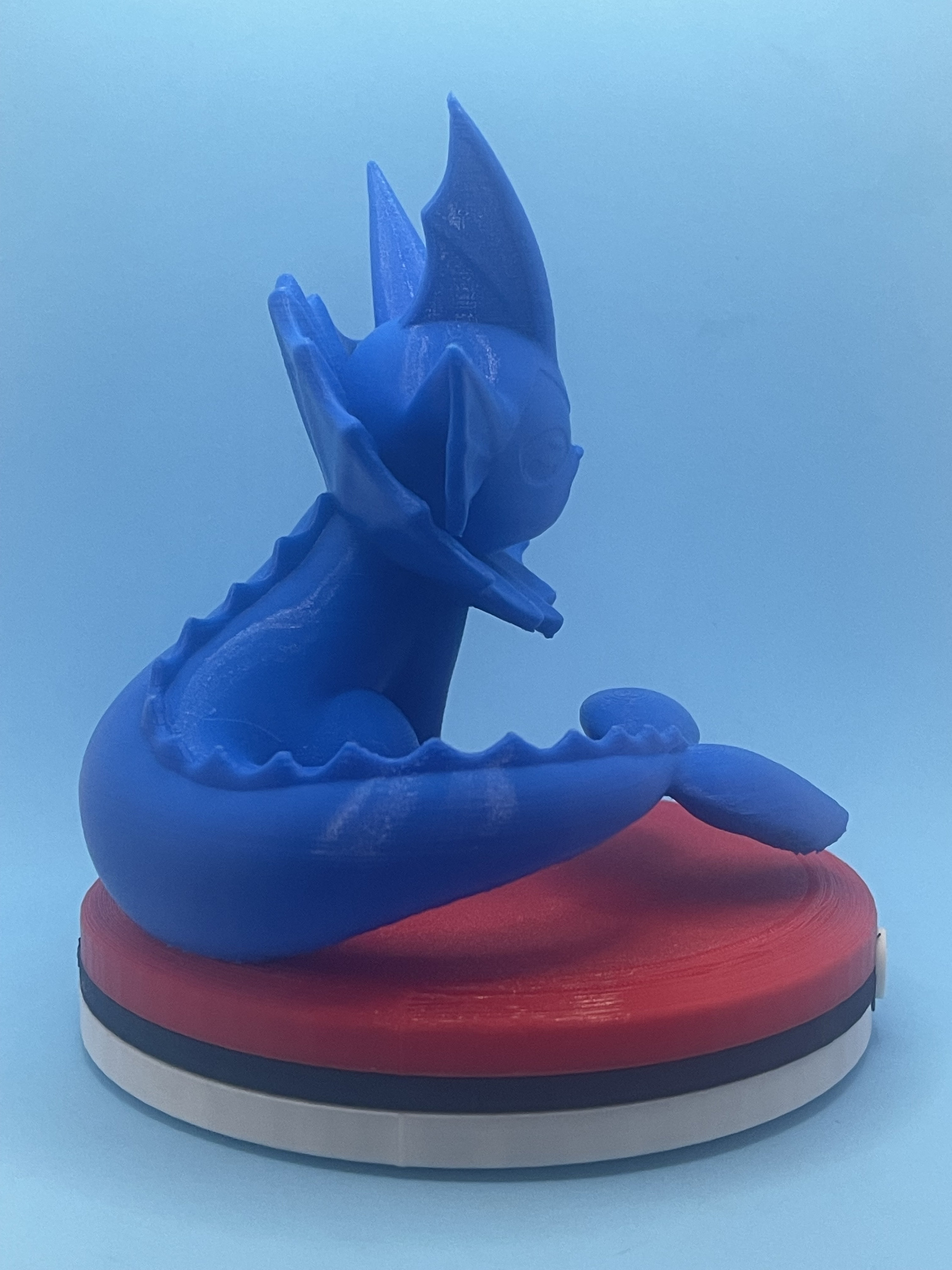 3D Printed Vaporeon Figure Pokemon - Etsy
