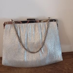Silver Clutch Bag  / Purse
