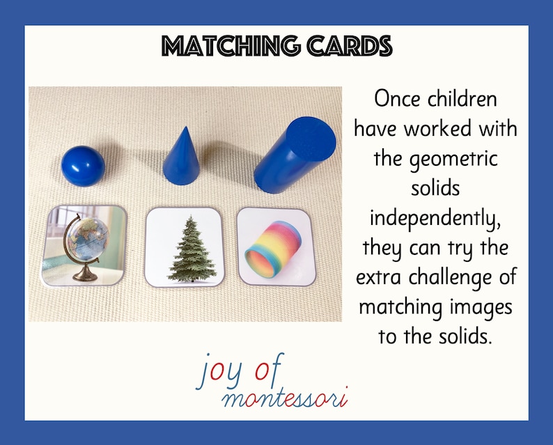 Montessori Geometric Solids Activity Bundle - Etsy