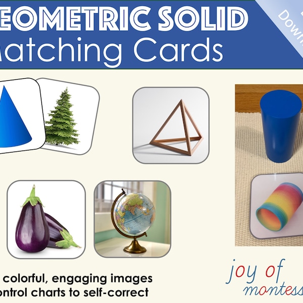 Montessori Geometric Solids Extensions