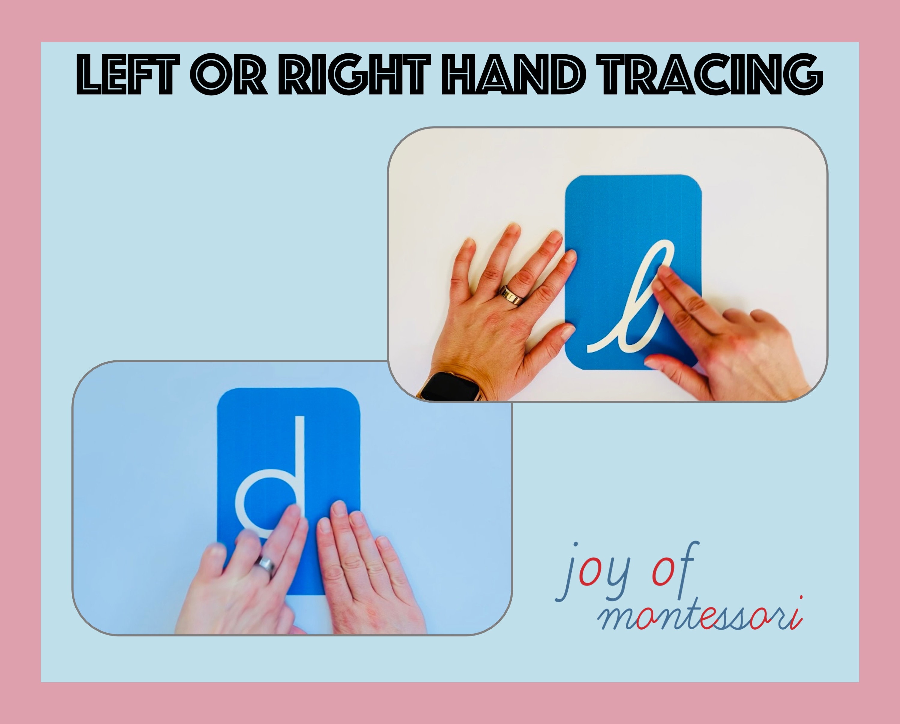 Montessori Sandpaper Letters Bundle Print and Cursive Etsy