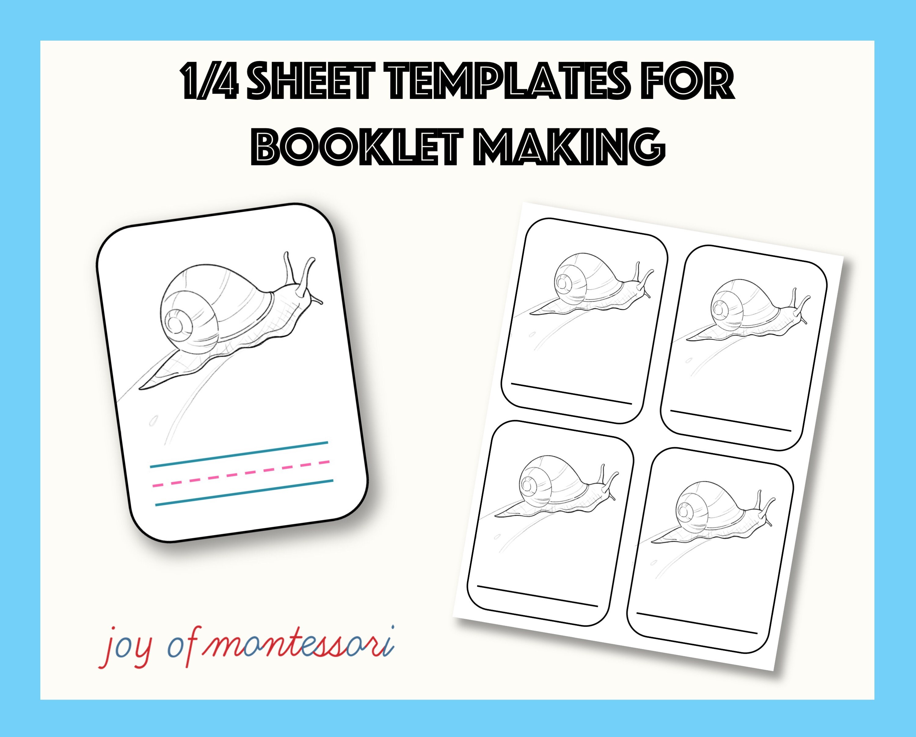 Parts of a Snail Montessori Science Nomenclature Cards - Etsy