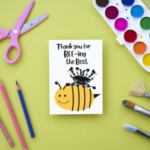 Thank You Craft for Kids Handprint Art image 5