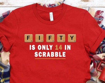 Big 50th Custom Birthday Shirt, Funny 50th Birthday Gift, Men 50th Birthday Shirt, Custom T-Shirt, Customized Bday Shirt, 50 Years Old B-Day