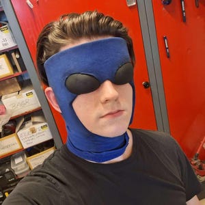 Invincible Mask/Cowl EVA Foam Patterns + Eye Lens 3D model + Fabric Patterns