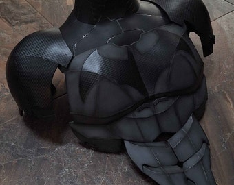Plantillas de placa de pecho, espalda, cuello, trampas y armadura de hombros con base de espuma EVA