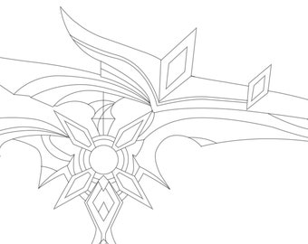 Arlecchino's Crimson Moon's Semblance Blueprint