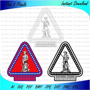 National Guard Recruiting, Digital download, Cut, Engraving, bmp, dxf, eps, jpg, pdf, png, svg, AI, Cricut, glowforge, Military, army