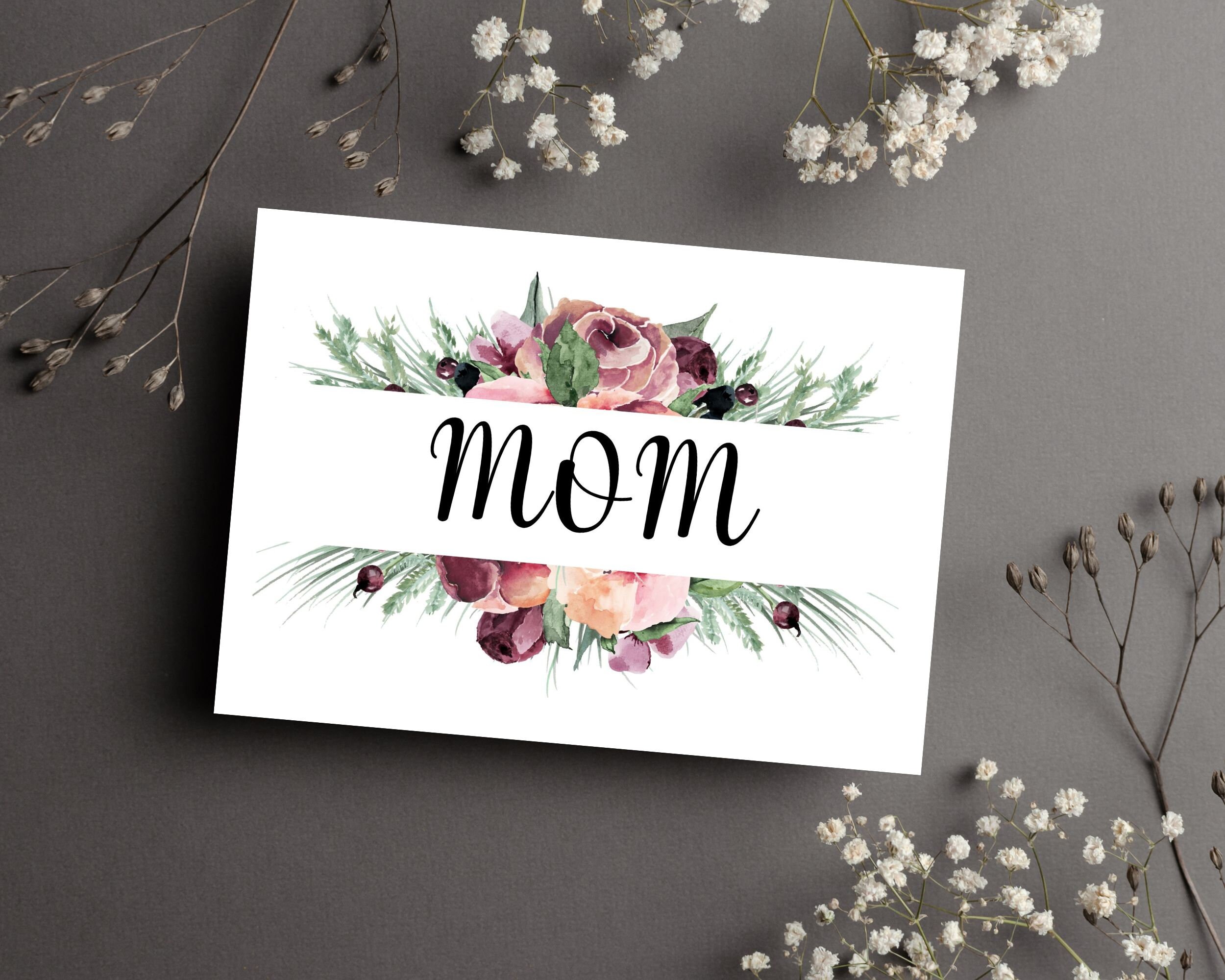 Mother s Day Printable Card Printable Mother s Day Card 7x5 Card Mother s Day Printable Card Printable Mother s Day Card 7x5 Card