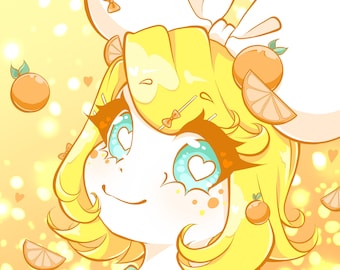 Kagamine Rin art print