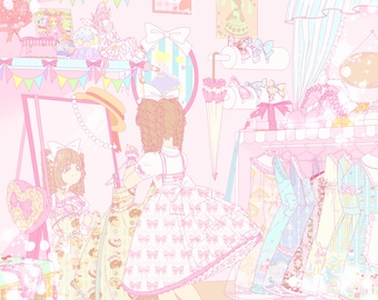 Dream room art print