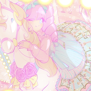 Carousel art print