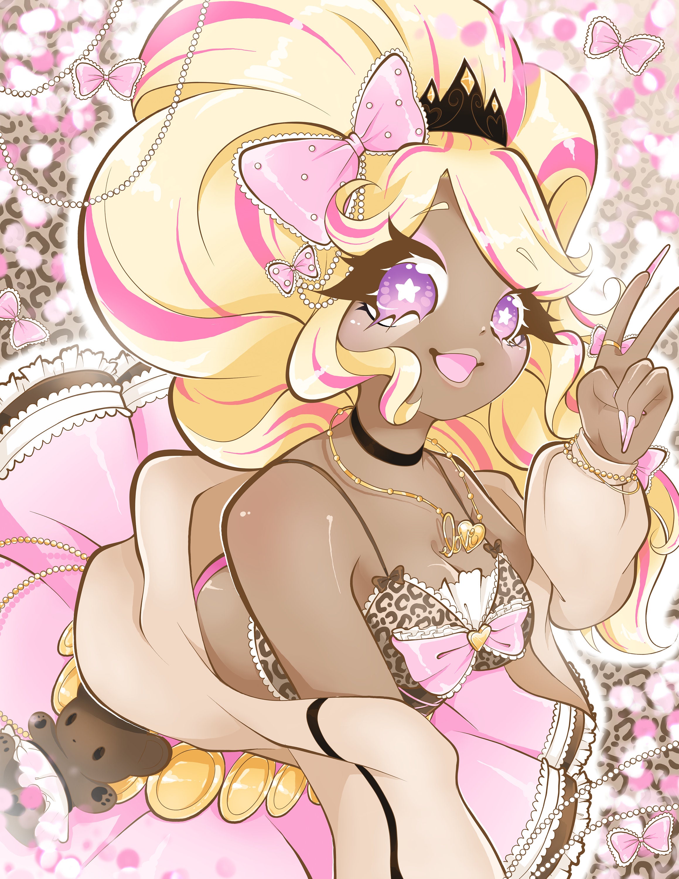 Gyaru art print