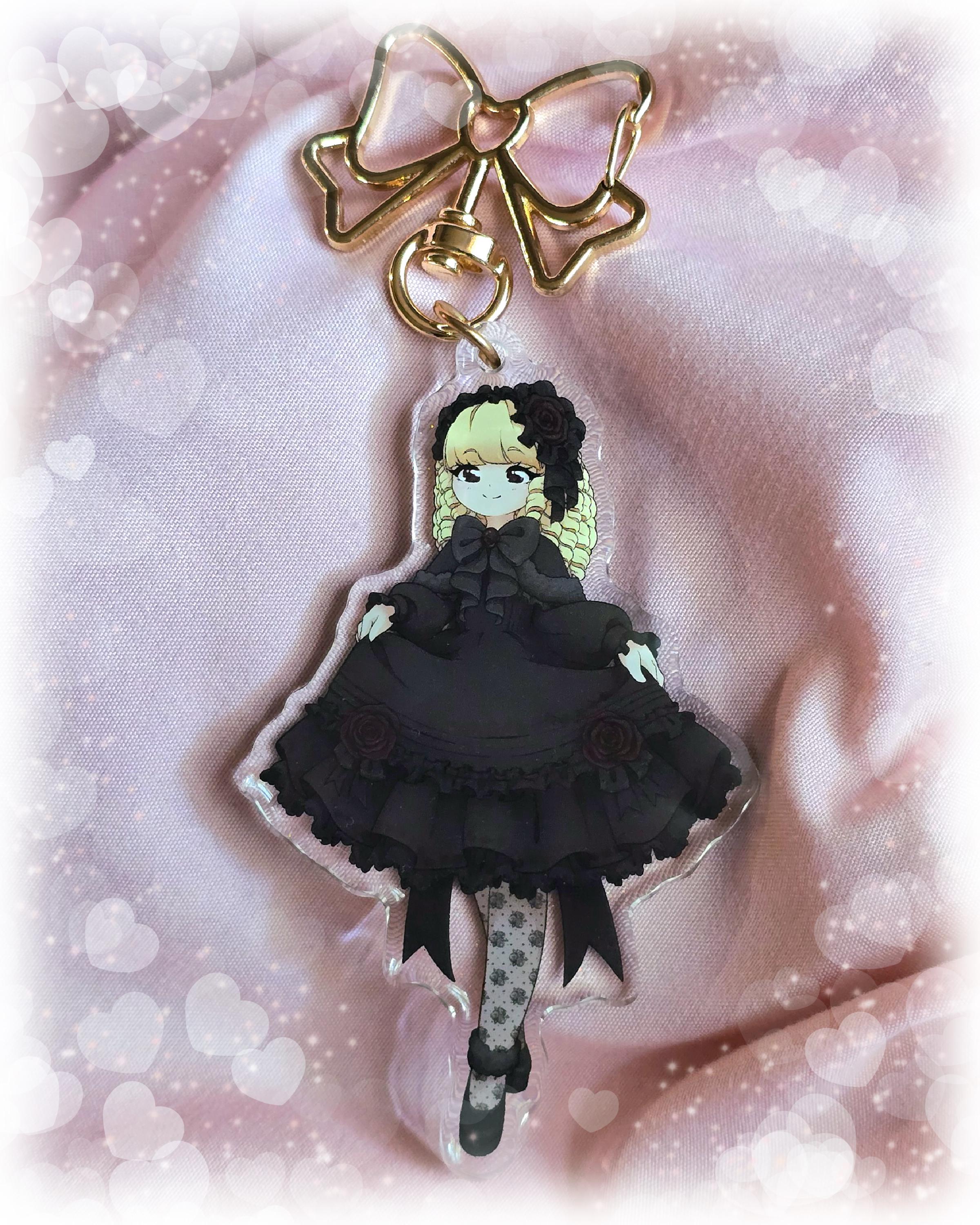 Lolita Fashion Keychains - Etsy