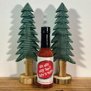 Ho! Ho! Holy Sh*t That’s Hot!!! Red Savina Hot Sauce - Extra Hot Christmas Hot Sauce - Spicy Gift for Food Lovers - Stocking Stuffer