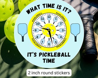 Pickleball Aufkleber Dekorationen Pickleball Geschenke für Pickleball Geschenke für Ihn Geschenke für Sie Glänzend für Innen / Außen Wasserdicht BOPP